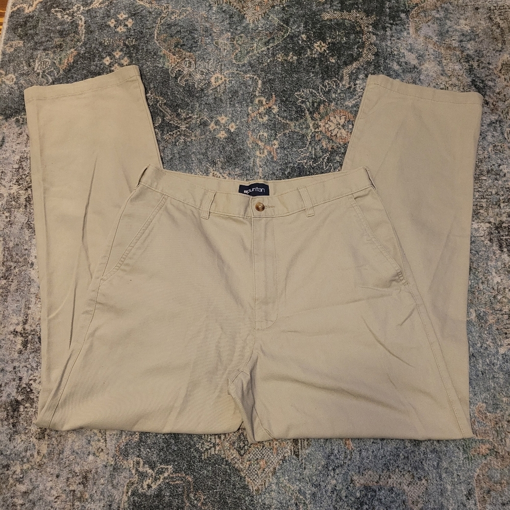 Puritan Men's Light Khaki Chinos 32x32